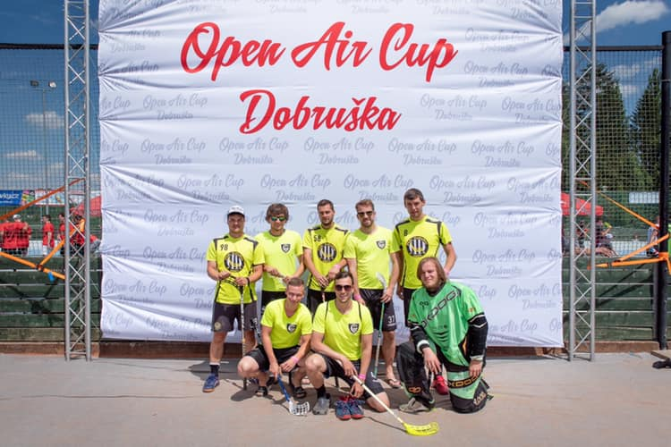 Open Air Cup Dobruška 2019 muži - 9.7.2019; Autor: neznámý; Zdroj: Archiv FbK Kobylisy