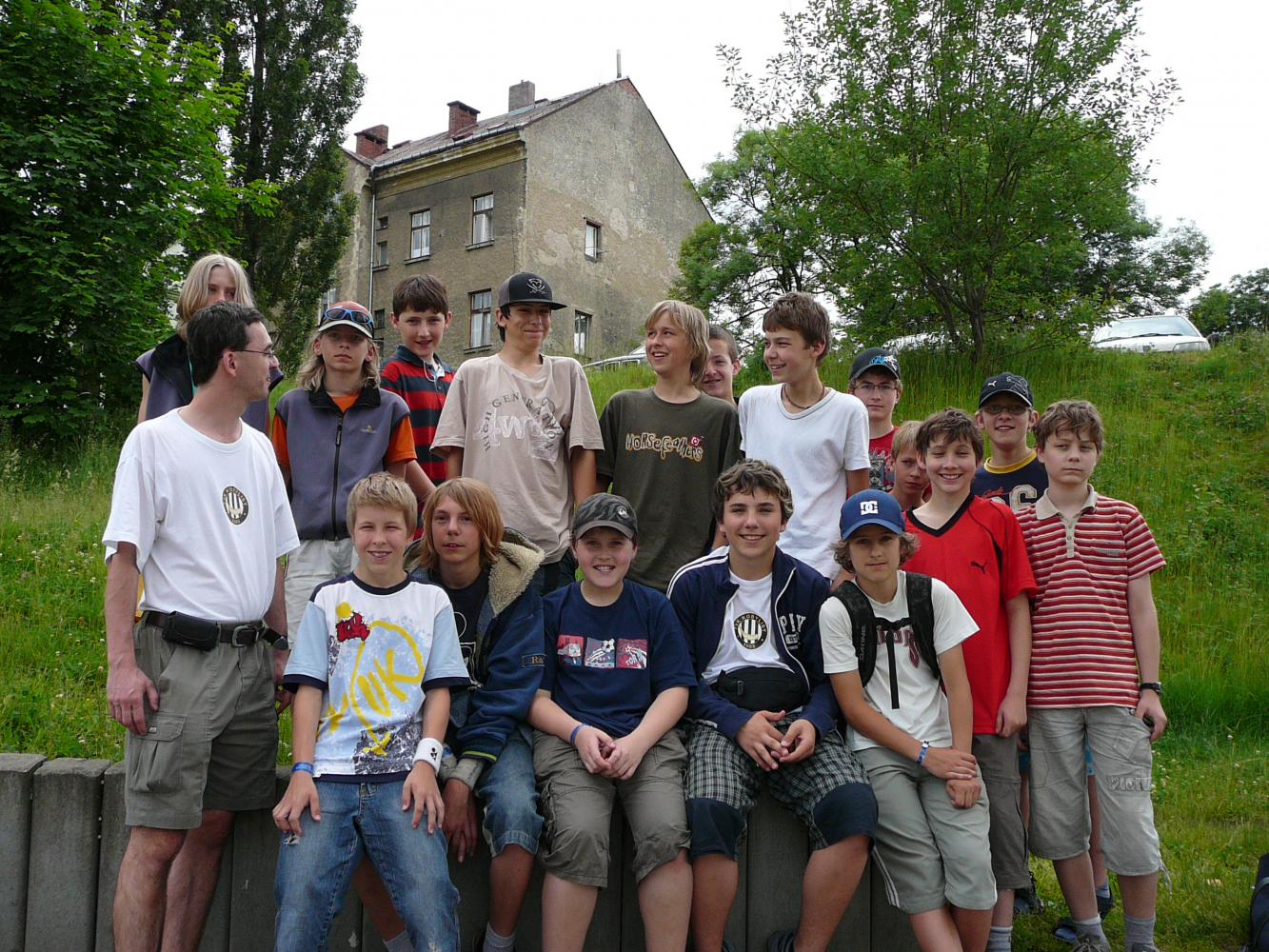 Mladší žáci na Nisa Open 2008 - 6. až 8.6.2008 - Odjezd domů; Autor: Petr Vondrák; Zdroj: archiv autora