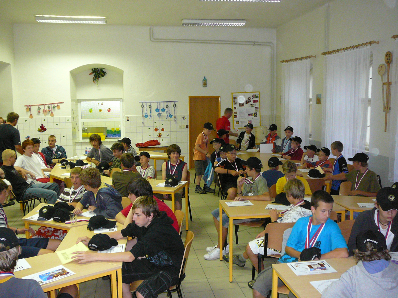 Soustředění 2008 - 9. až 16.8.2008 - Kardašova Řečice; Autor: Petr Vondrák; Zdroj: archiv autora