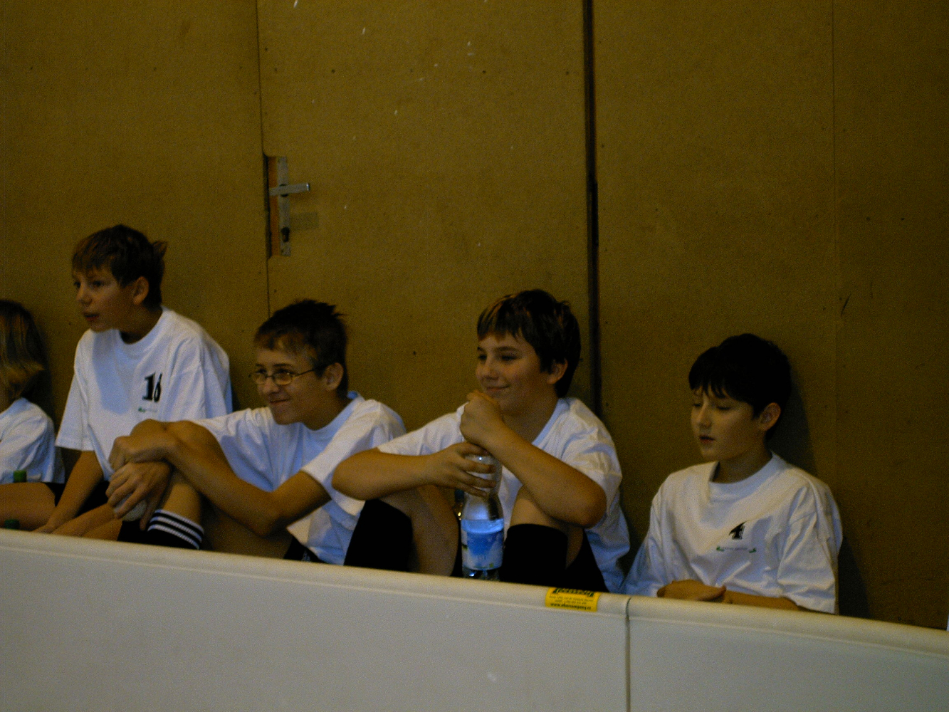 Mladší žáci na zápase 3.12.2006; Autor: Petr Vondrák; Zdroj: archiv autora